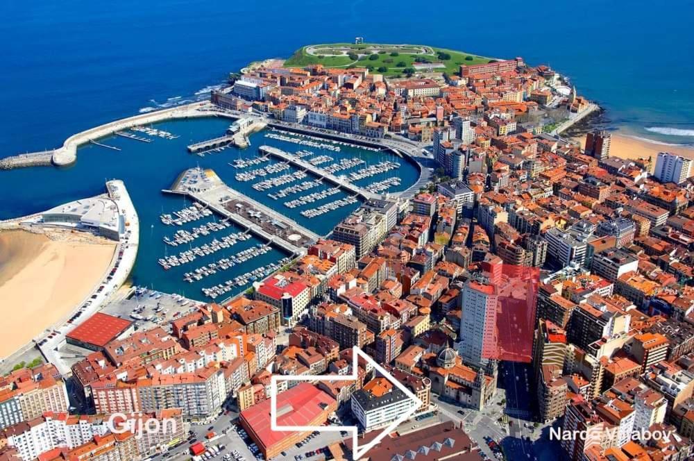 Apartament Puerto Deportivo Centro - Wifi Gijón Zewnętrze zdjęcie